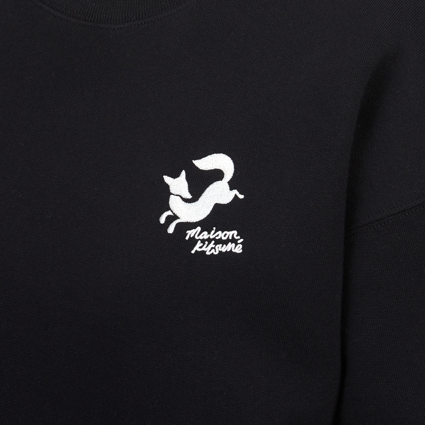 메종키츠네(MAISON KITSUNE) 펜시 폭스 여성 기모 맨투맨 NW00306KM0307 P199