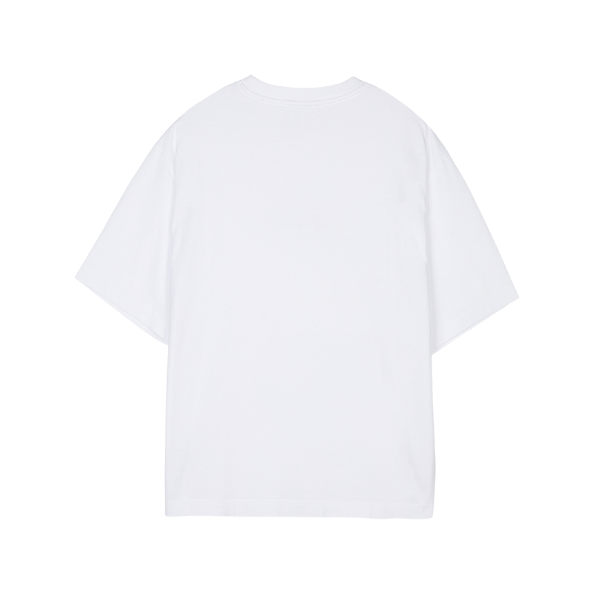메종키츠네(MAISON KITSUNE) 핸드라이팅 남성 반팔티셔츠 OM00122KJ0119 P100