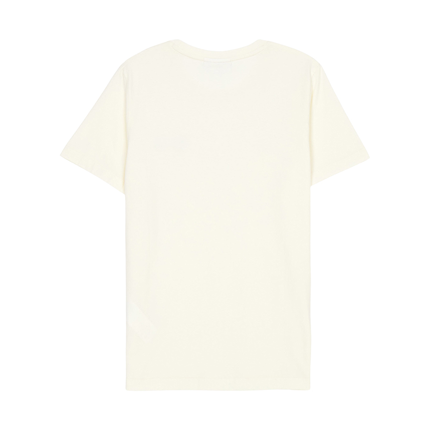 메종키츠네(MAISON KITSUNE) 더블 볼드 폭스헤드 여성 반팔티셔츠 OW011CFKJ0008 P702