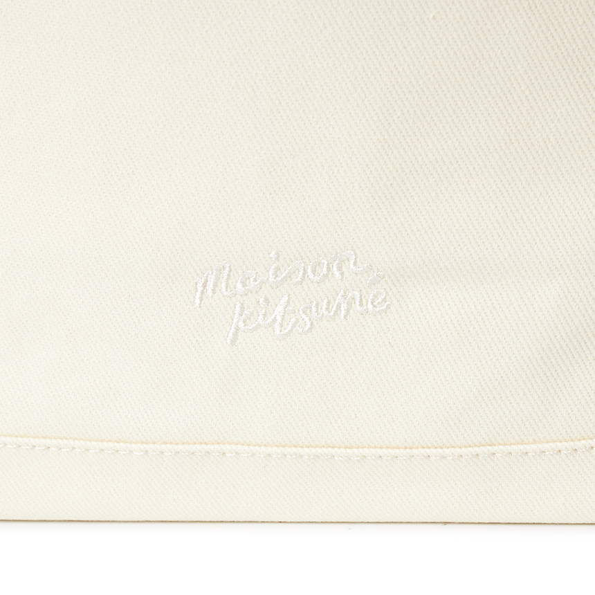 메종키츠네(MAISON KITSUNE) 더블 폴드 폭스헤드 토트백 (남여공용) OW511CFWW0096 P700