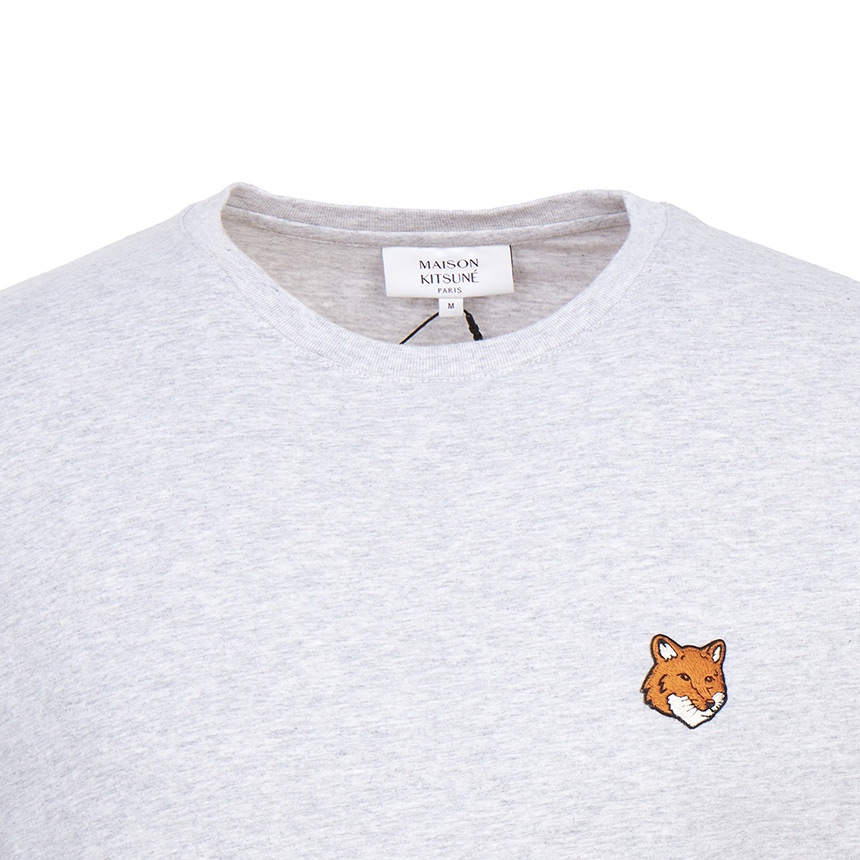 메종키츠네(MAISON KITSUNE) 폭스헤드 남성 반팔티셔츠 PM00107KJ7026 H120