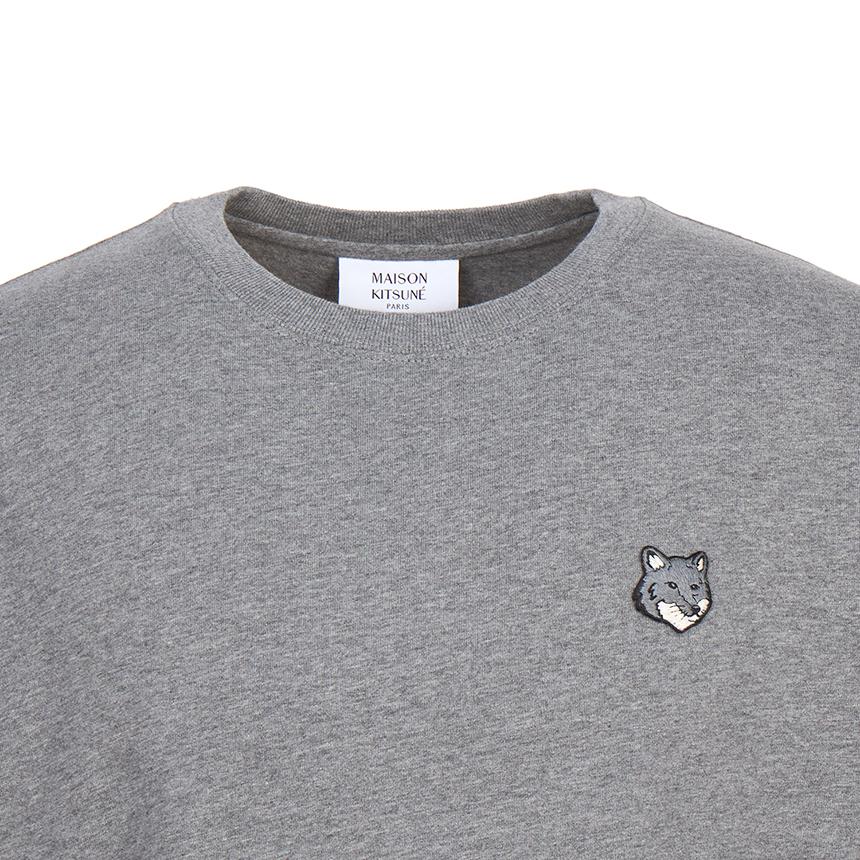 메종키츠네(MAISON KITSUNE) 폭스헤드 남성 반팔티셔츠 PM00108KJ7025 H131