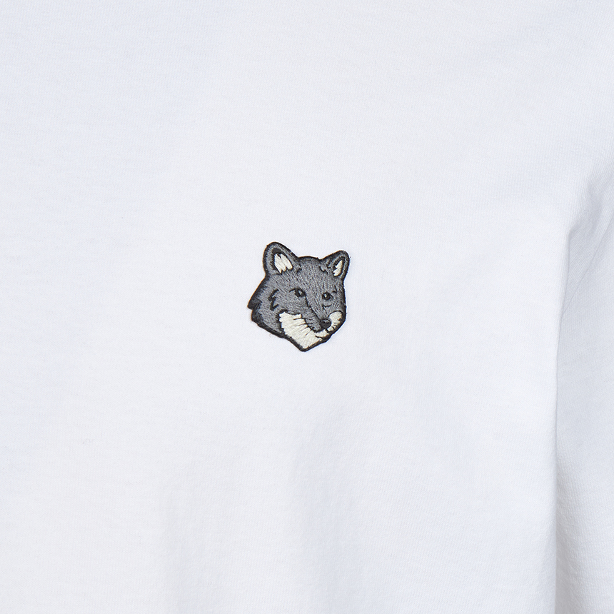 메종키츠네(MAISON KITSUNE) 폭스헤드 남성 반팔티셔츠 PM00108KJ7025 P100