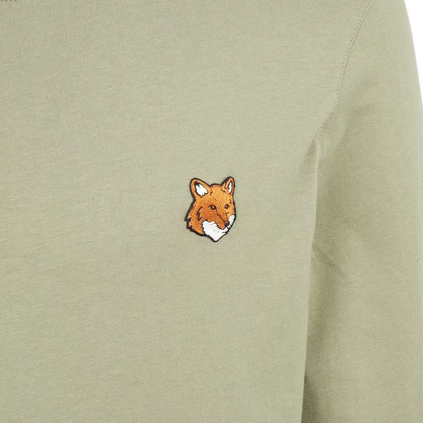 메종키츠네(MAISON KITSUNE) 폭스헤드 남성 긴팔티셔츠 PM00118KJ7026 P131