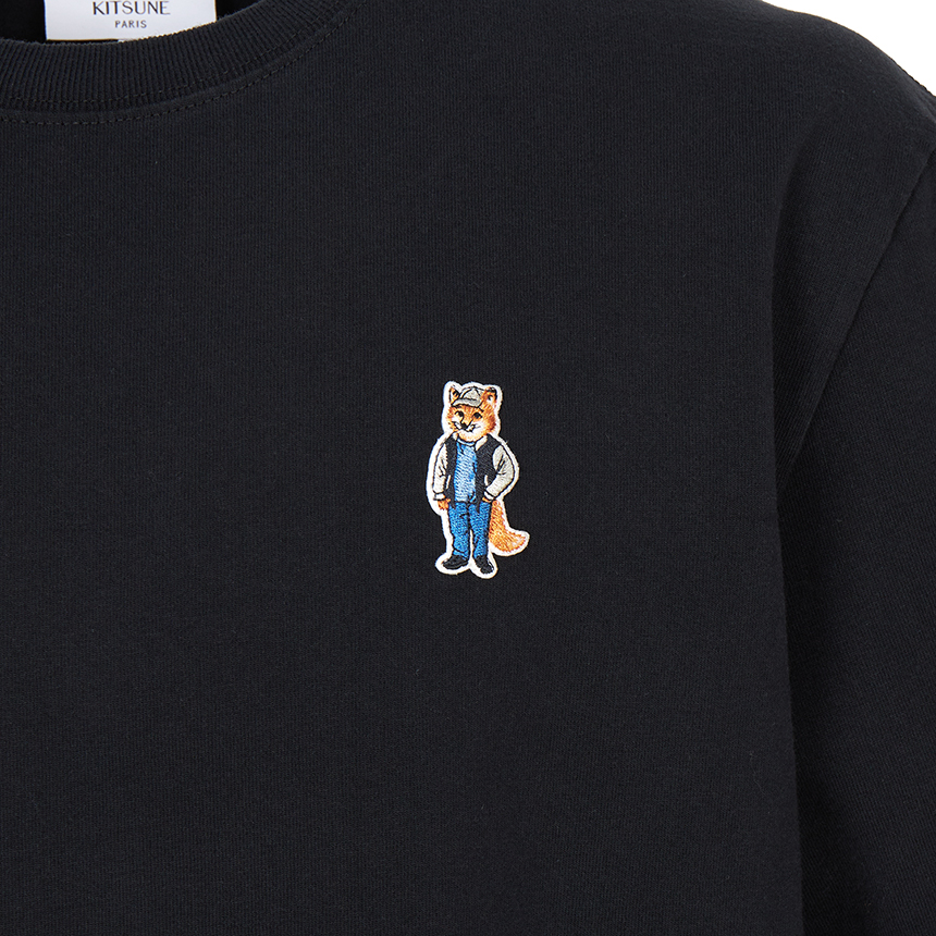메종키츠네(MAISON KITSUNE) 드레스드 폭스 남성 반팔티셔츠 PM00121KJ7025 P199