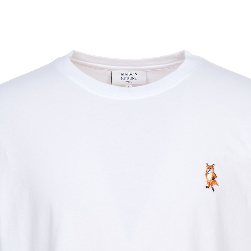 메종키츠네(MAISON KITSUNE) 스탠딩 폭스 남성 반팔티셔츠 PM00123KJ7026 P100