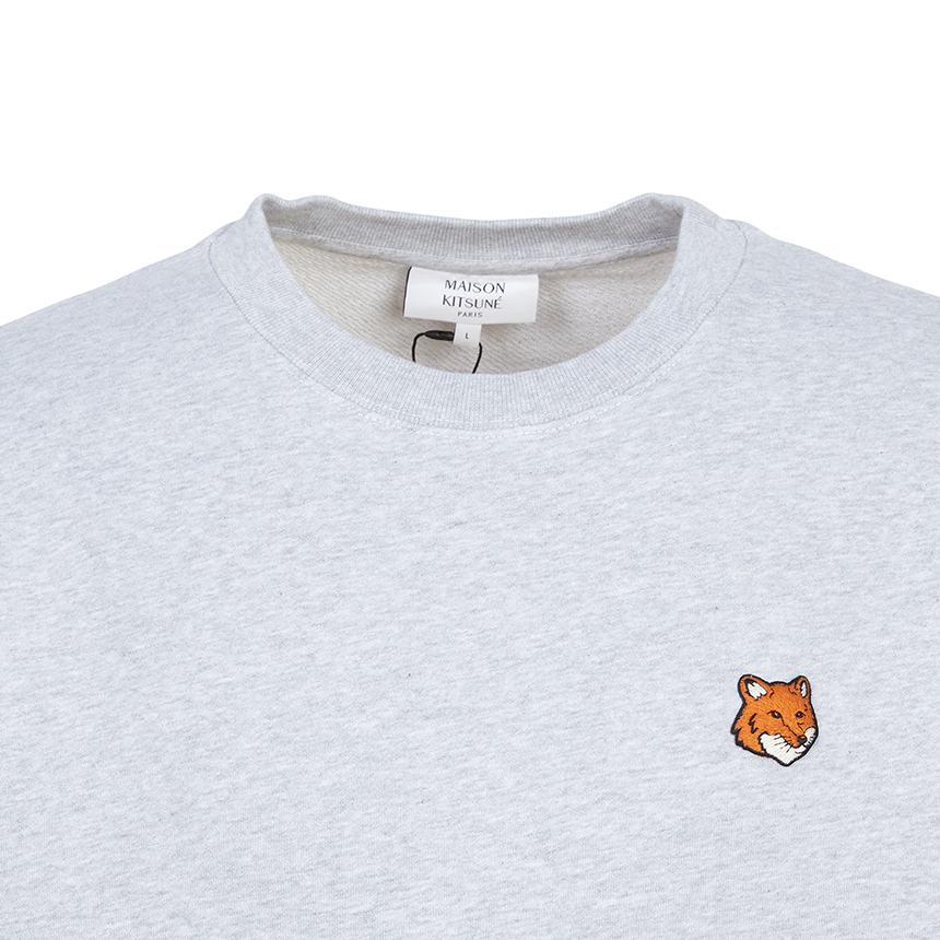 메종키츠네(MAISON KITSUNE) 폭스헤드 남성 맨투맨 PM00303KM0340 H120