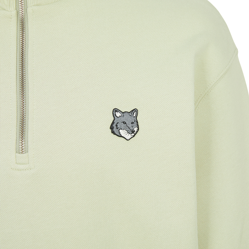 메종키츠네(MAISON KITSUNE) 폭스헤드 남성 반집업 맨투맨 PM00305KM0341 P129