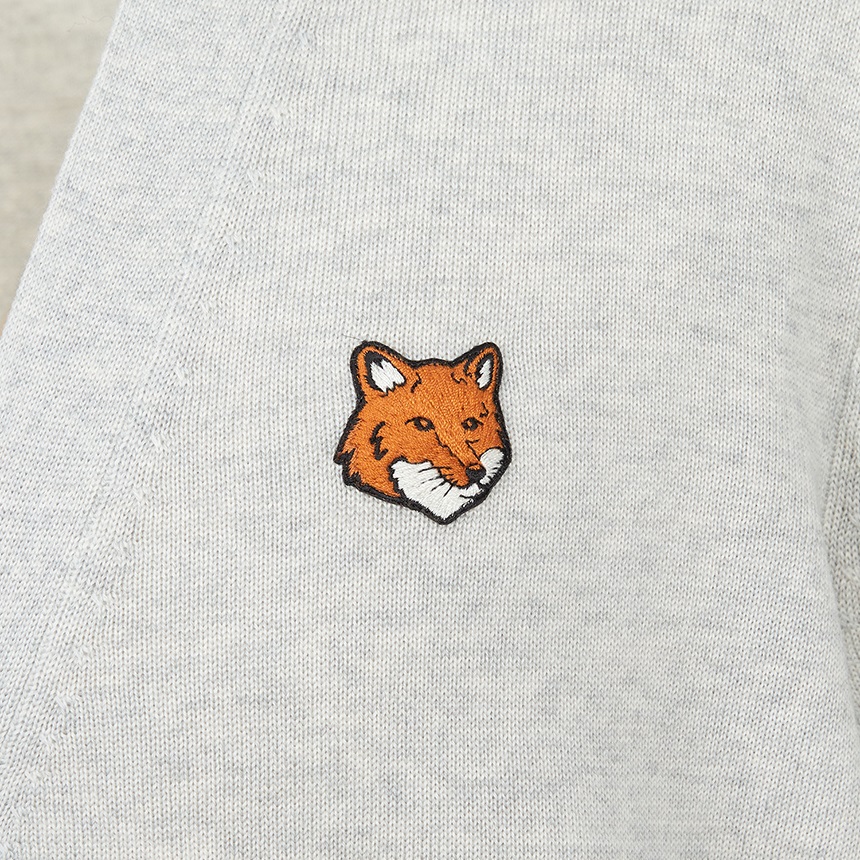 메종키츠네(MAISON KITSUNE) 폭스헤드 남성 가디건 PM00501KT1181 H120