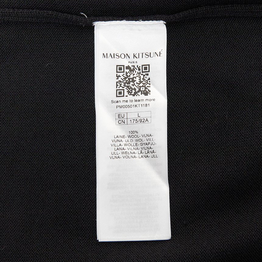 메종키츠네(MAISON KITSUNE) 폭스헤드 남성 가디건 PM00501KT1181 P199