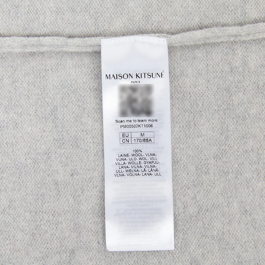 메종키츠네(MAISON KITSUNE) 폭스헤드 남성 가디건 PM00502KT1006 H120