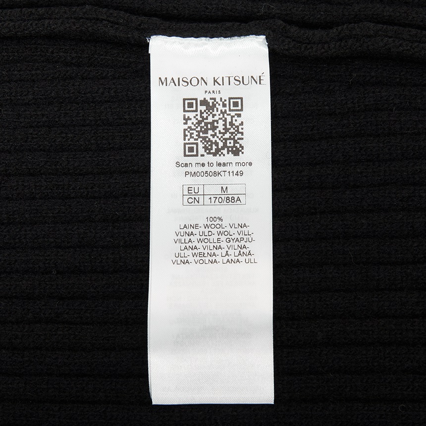 메종키츠네(MAISON KITSUNE) 볼드 폭스헤드 남성 가디건 PM00508KT1149 P199