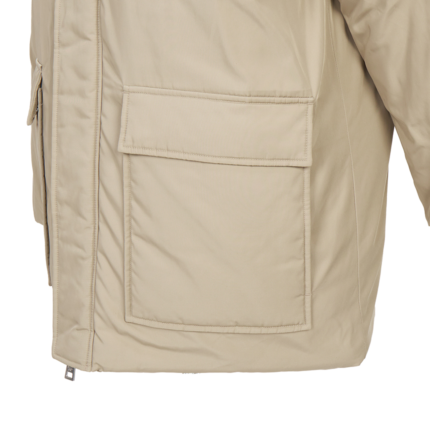 메종키츠네(MAISON KITSUNE) 남성 패딩 점퍼 PM02212WW9070 0302