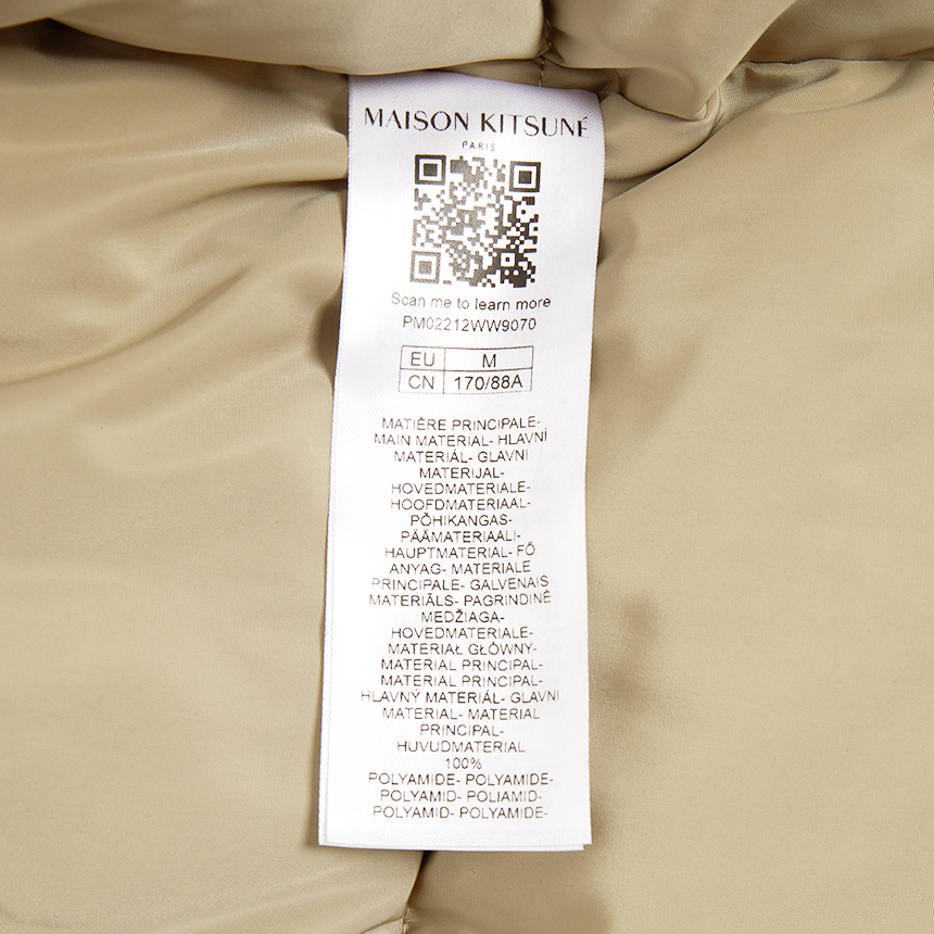 메종키츠네(MAISON KITSUNE) 남성 패딩 점퍼 PM02212WW9070 0302