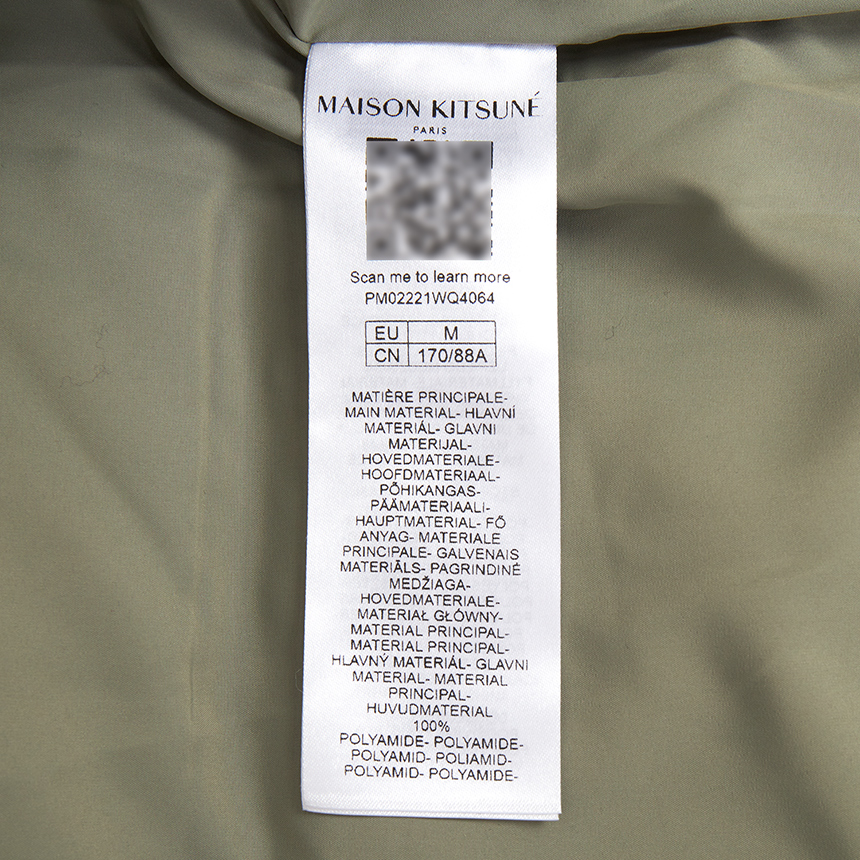 메종키츠네(MAISON KITSUNE) 스크래치 남성 패딩 점퍼 PM02221WQ4064 P131 SB_PM02221WQ4064 P131_049