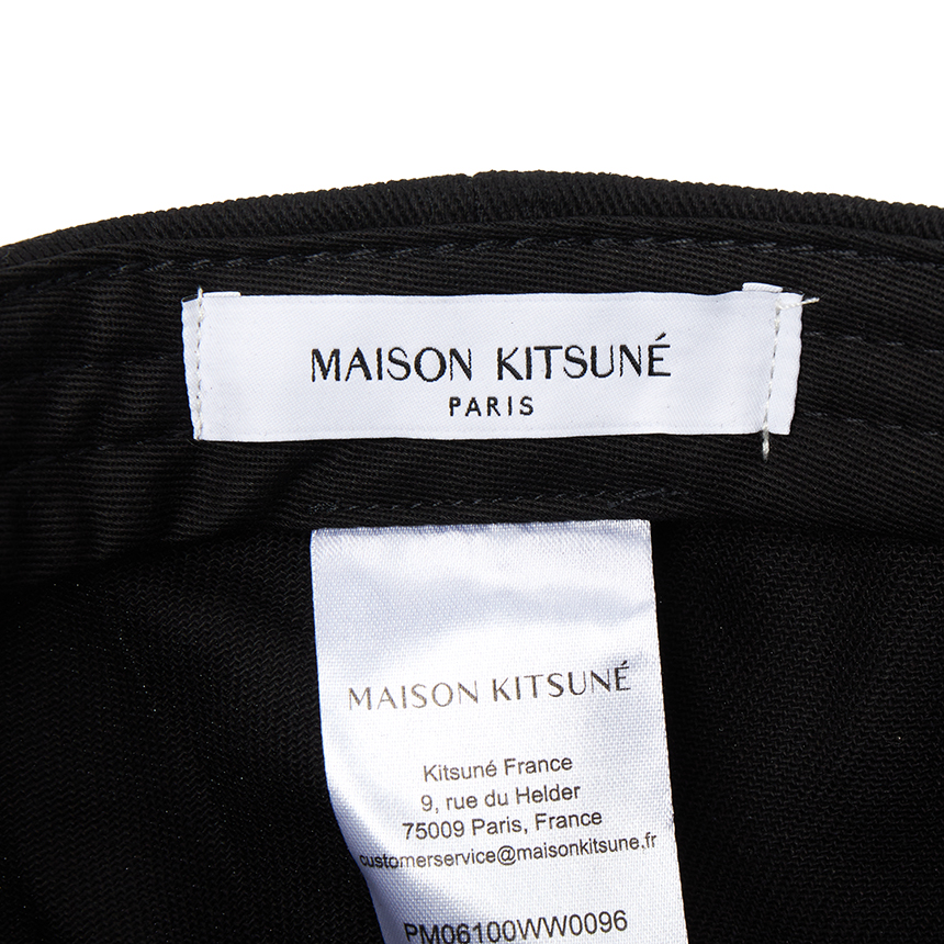 메종키츠네(MAISON KITSUNE) 폭스헤드 캡모자 (남여공용) PM06100WW0096 P199