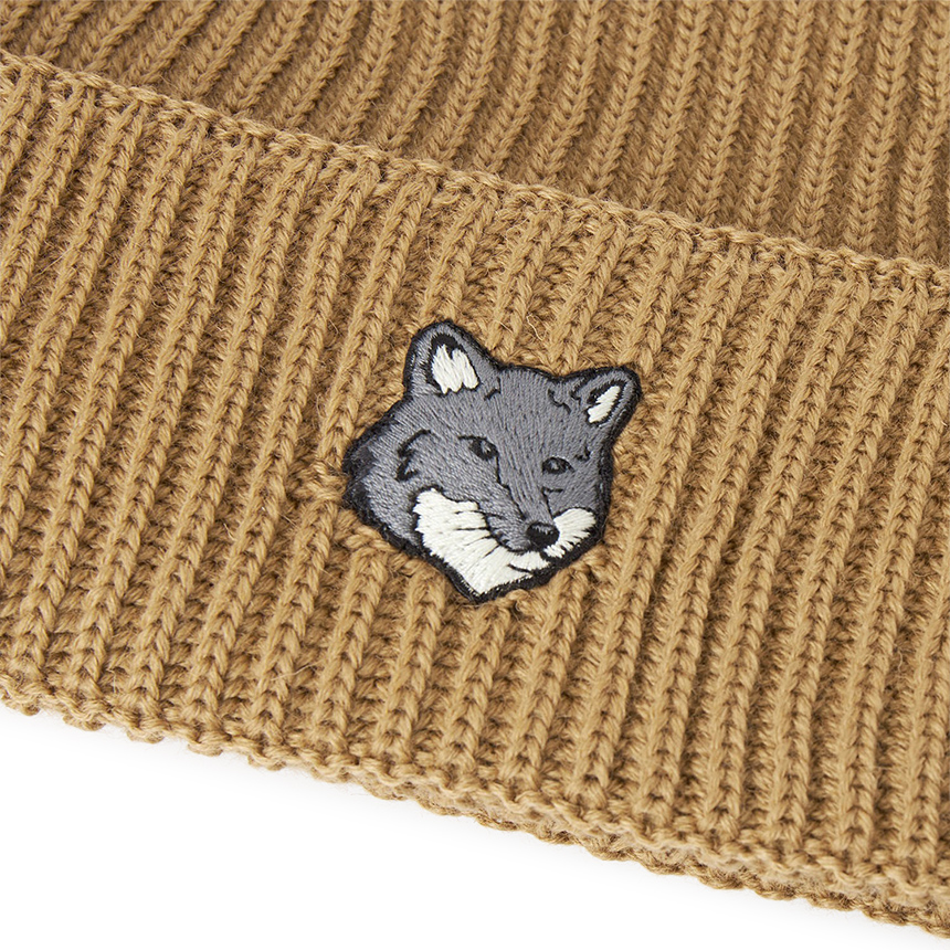 메종키츠네(MAISON KITSUNE) 폭스 헤드 라지 비니 (남여공용) PM06112KT1022 0054