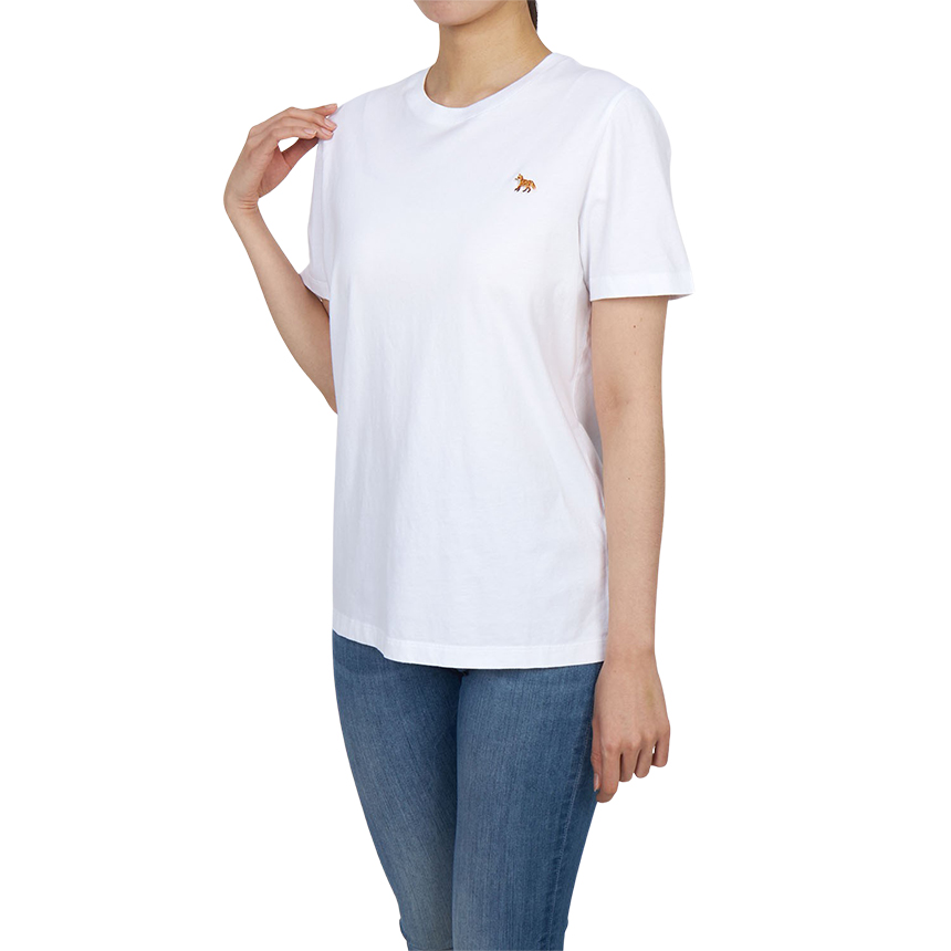 메종키츠네(MAISON KITSUNE) 베이비폭스 여성 반팔티셔츠 PW00115KJ7026 P100