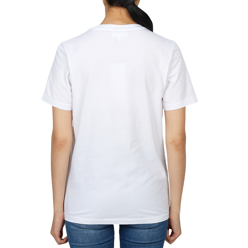 메종키츠네(MAISON KITSUNE) 파티 폭스 여성 반팔티셔츠 PW00120KJ7026 M186