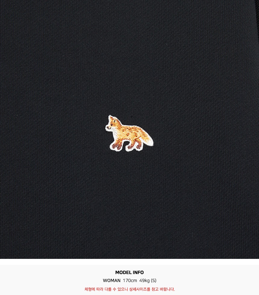 메종키츠네(MAISON KITSUNE) 베이비 폭스 여성 맨투맨 PW00307KM0341 P199
