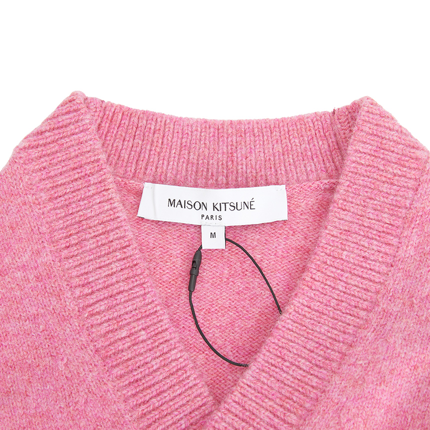 메종키츠네(MAISON KITSUNE) 베이비 폭스 여성 가디건 PW00501KT1006 0327