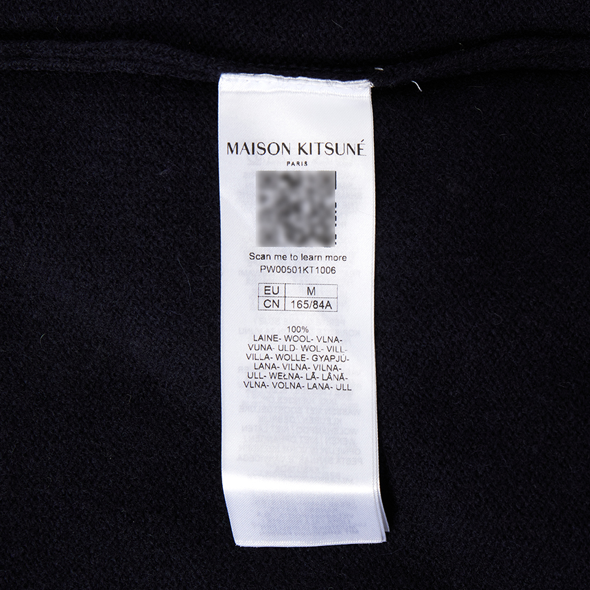 메종키츠네(MAISON KITSUNE) 베이비 폭스 여성 가디건 PW00501KT1006 0413