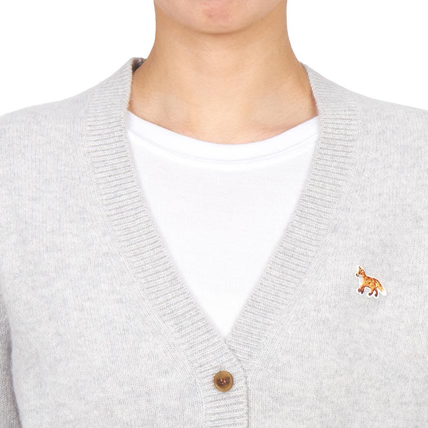 메종키츠네(MAISON KITSUNE) 베이비 폭스 여성 가디건 PW00501KT1006 H120