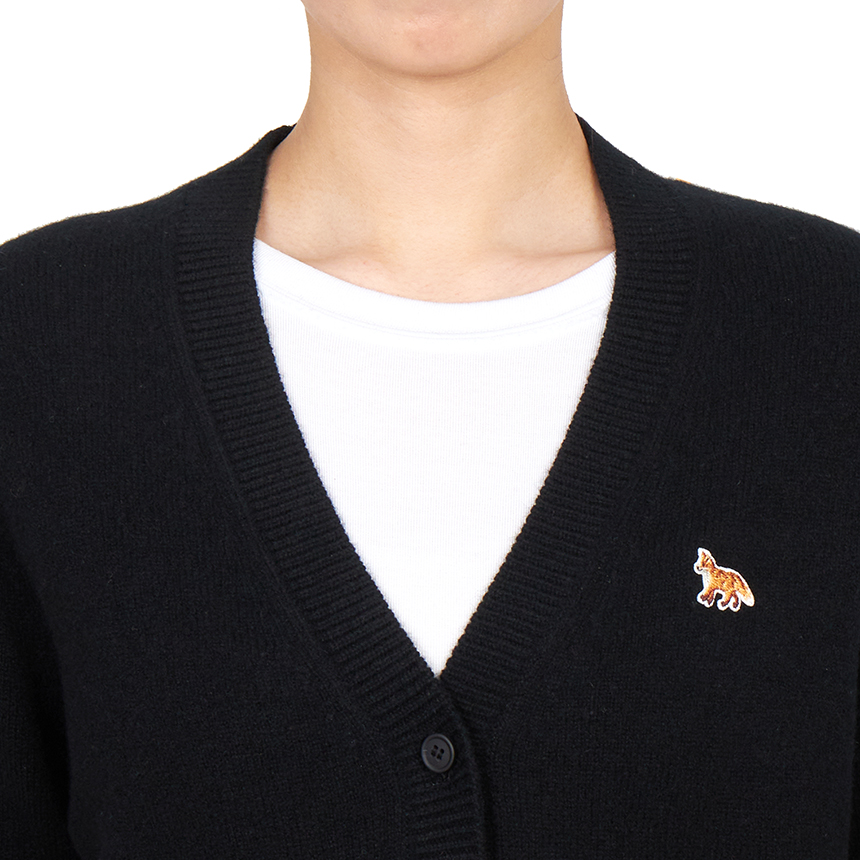 메종키츠네(MAISON KITSUNE) 베이비 폭스 여성 가디건 PW00501KT1006 P199