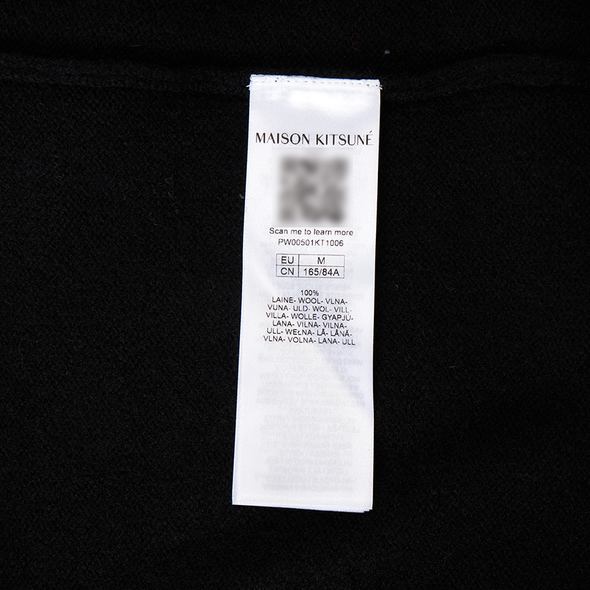 메종키츠네(MAISON KITSUNE) 베이비 폭스 여성 가디건 PW00501KT1006 P199