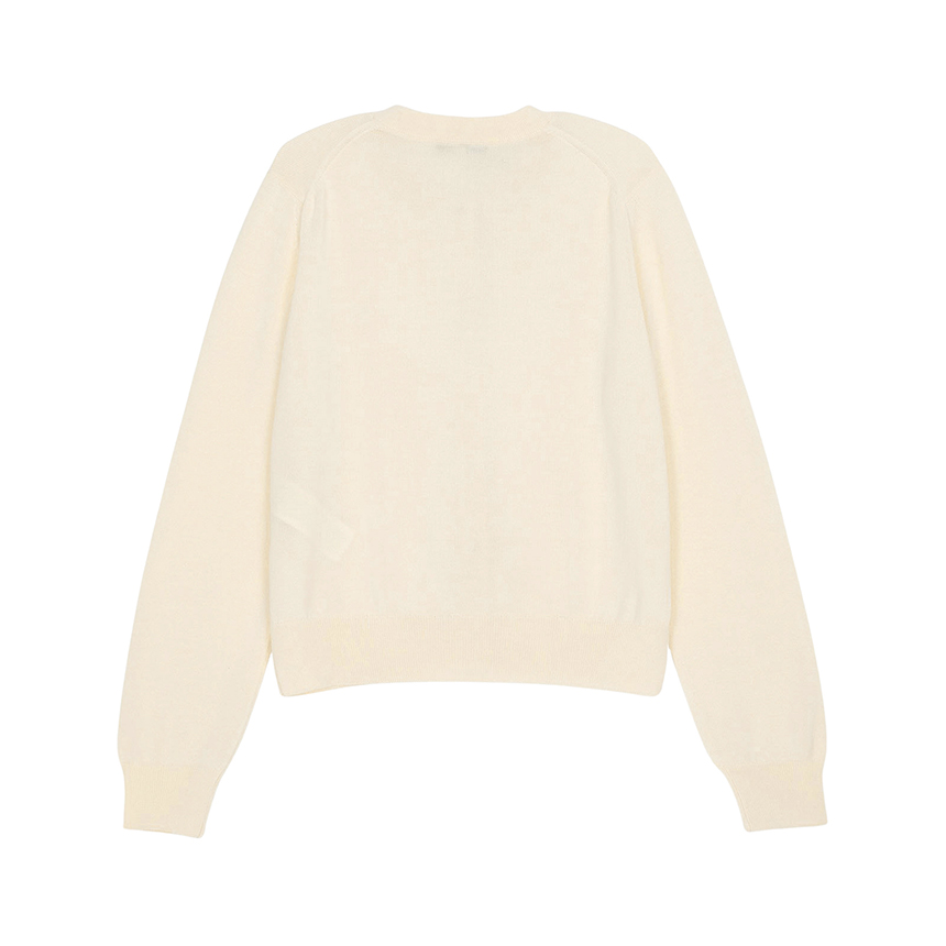 메종키츠네(MAISON KITSUNE) 베이비 폭스 여성 가디건 PW00502KT1181 0306