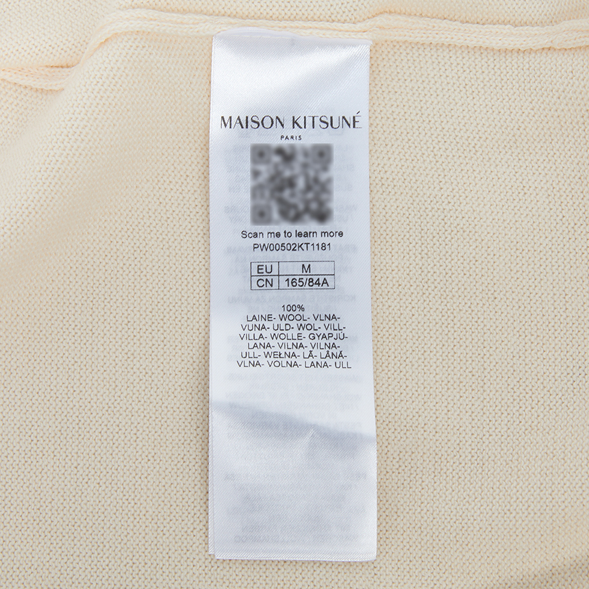 메종키츠네(MAISON KITSUNE) 베이비 폭스 여성 가디건 PW00502KT1181 0306