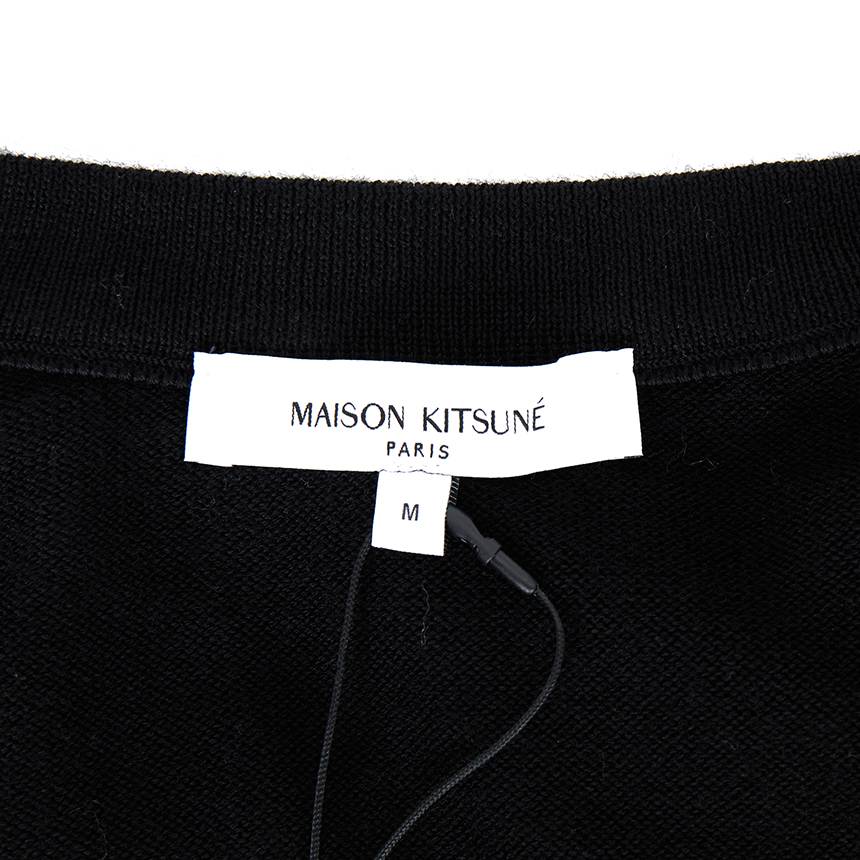 메종키츠네(MAISON KITSUNE) 베이비 폭스 여성 가디건 PW00502KT1181 P199