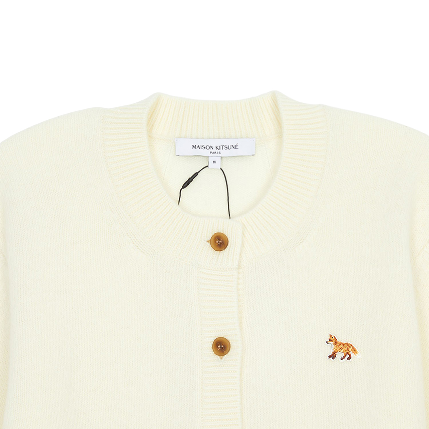 메종키츠네(MAISON KITSUNE) 베이비 폭스 여성 가디건 PW00506KT1006 0383