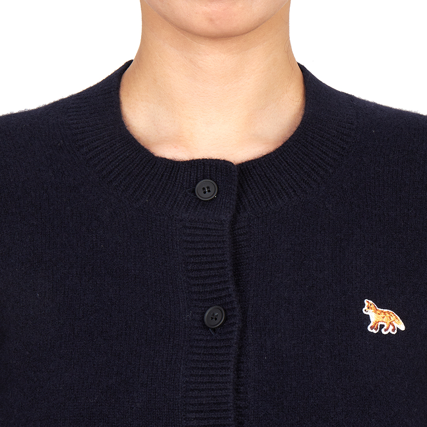 메종키츠네(MAISON KITSUNE) 베이비 폭스 여성 가디건 PW00506KT1006 0413
