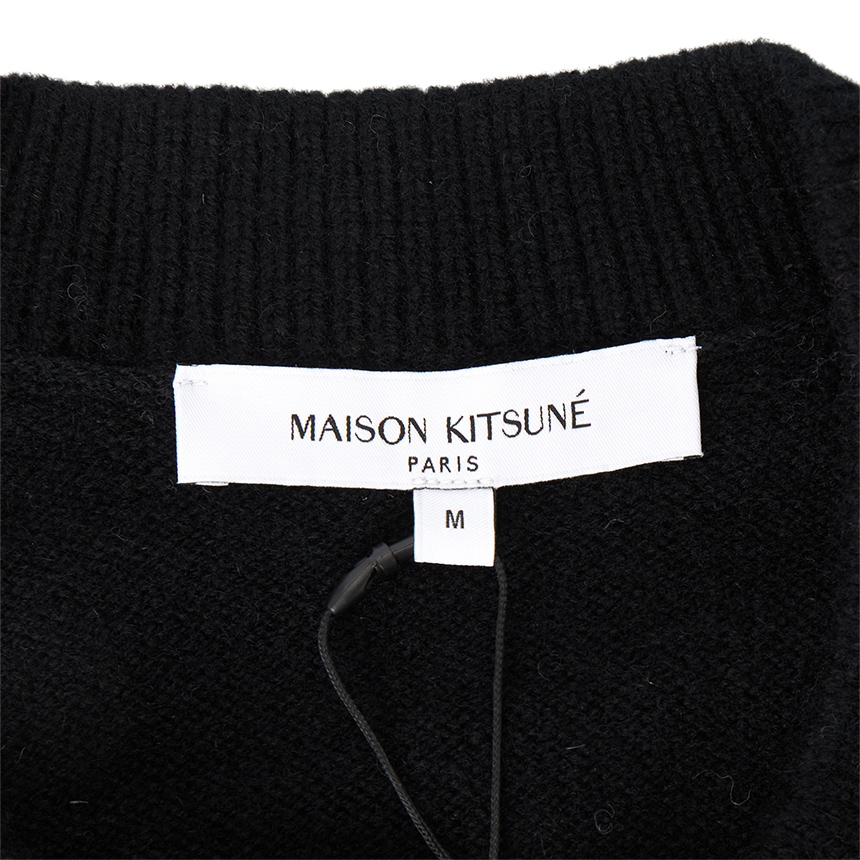 메종키츠네(MAISON KITSUNE) 베이비 폭스 여성 가디건 PW00506KT1006 P199