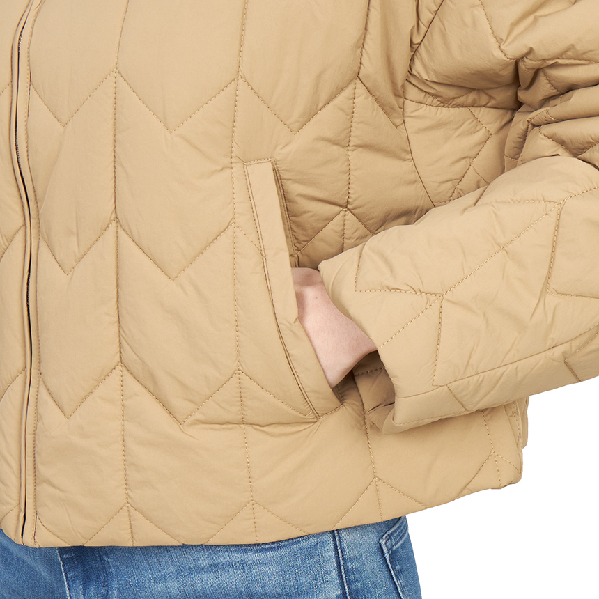메종키츠네(MAISON KITSUNE) 여성 퀼팅 자켓 PW02126WW9067 0054