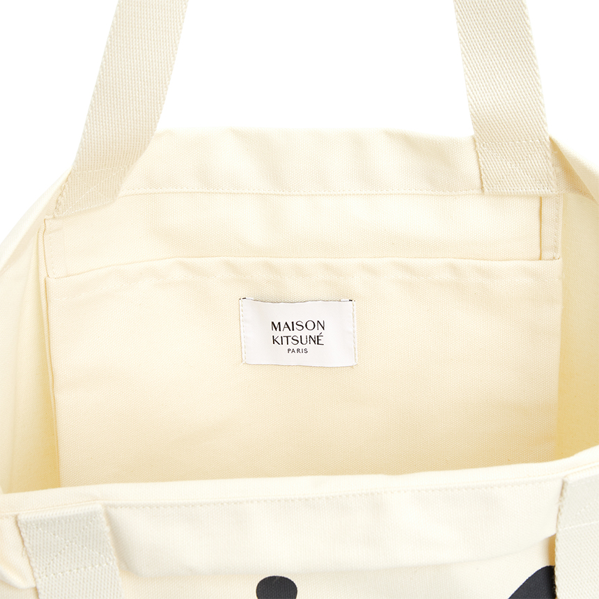 메종키츠네(MAISON KITSUNE) 핸드라이팅 토트백 (남여공용) PW05124WW9042 P700