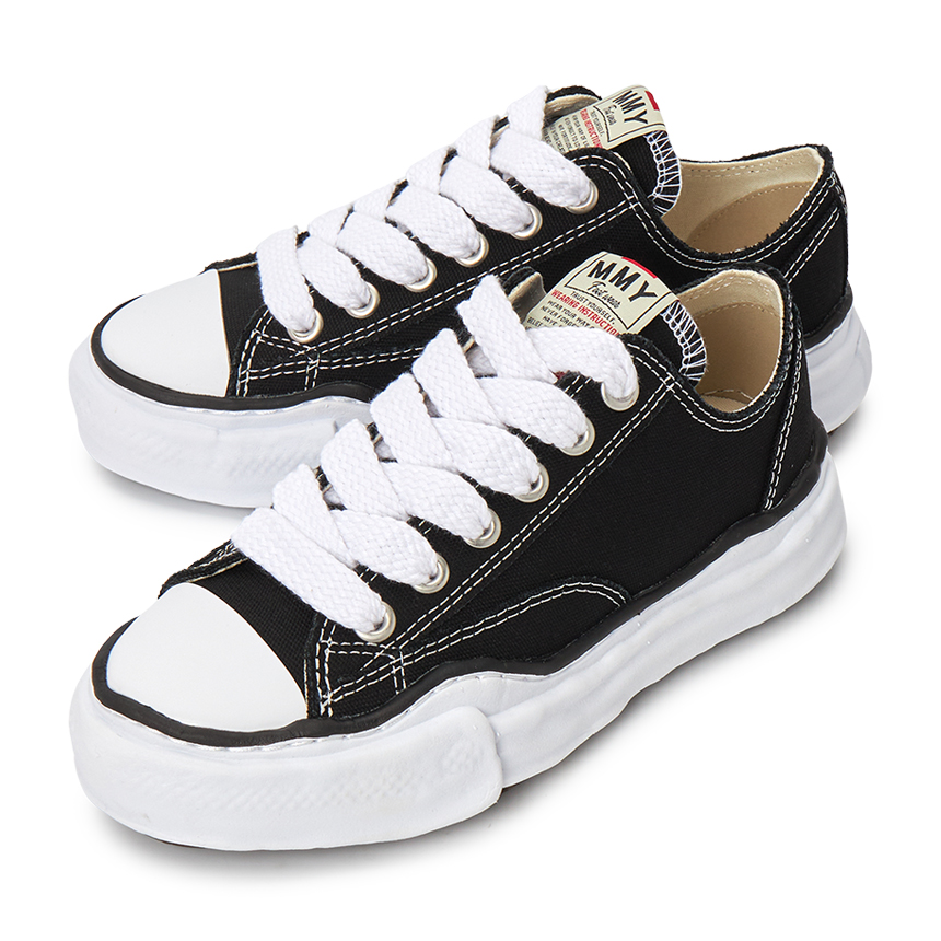 메종미하라야스히로(MAISON MIHARA YASUHIRO) 스크래치 피터슨 오리지널 솔 스니커즈 A01FW702 BLACK (남여공용) SS_A01FW702 BLACK_022