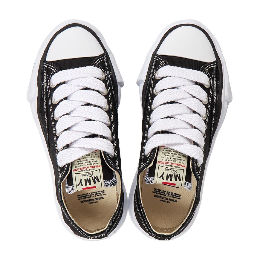 메종미하라야스히로(MAISON MIHARA YASUHIRO) 스크래치 피터슨 오리지널 솔 스니커즈 A01FW702 BLACK (남여공용) SS_A01FW702 BLACK_022