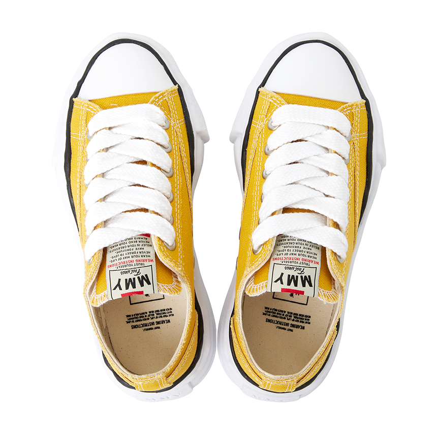 메종미하라야스히로(MAISON MIHARA YASUHIRO) 피터슨 오리지널 솔 스니커즈 (남여공용) A01FW702 YELLOW