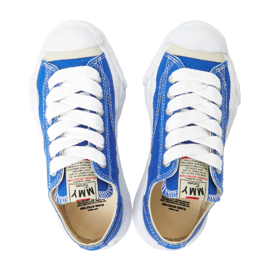 메종미하라야스히로(MAISON MIHARA YASUHIRO) 행크 오리지널 솔 스니커즈 (남여공용) A05FW702 CL BLUE