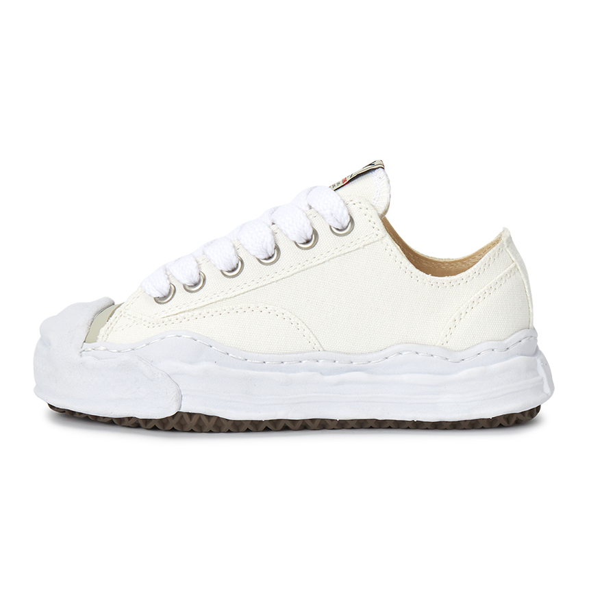 메종미하라야스히로(MAISON MIHARA YASUHIRO) 스크래치 행크 오리지널 솔 스니커즈 A05FW702 WHITE (남여공용) SS_A05FW702 WHITE_002