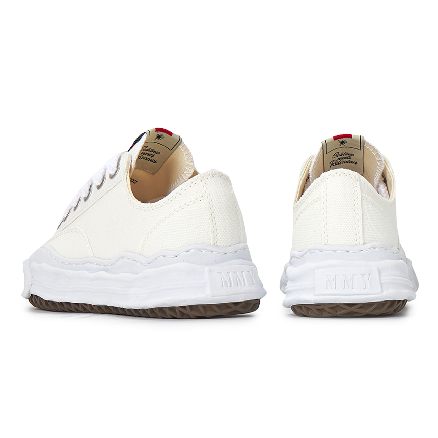 메종미하라야스히로(MAISON MIHARA YASUHIRO) 스크래치 행크 오리지널 솔 스니커즈 A05FW702 WHITE (남여공용) SS_A05FW702 WHITE_002