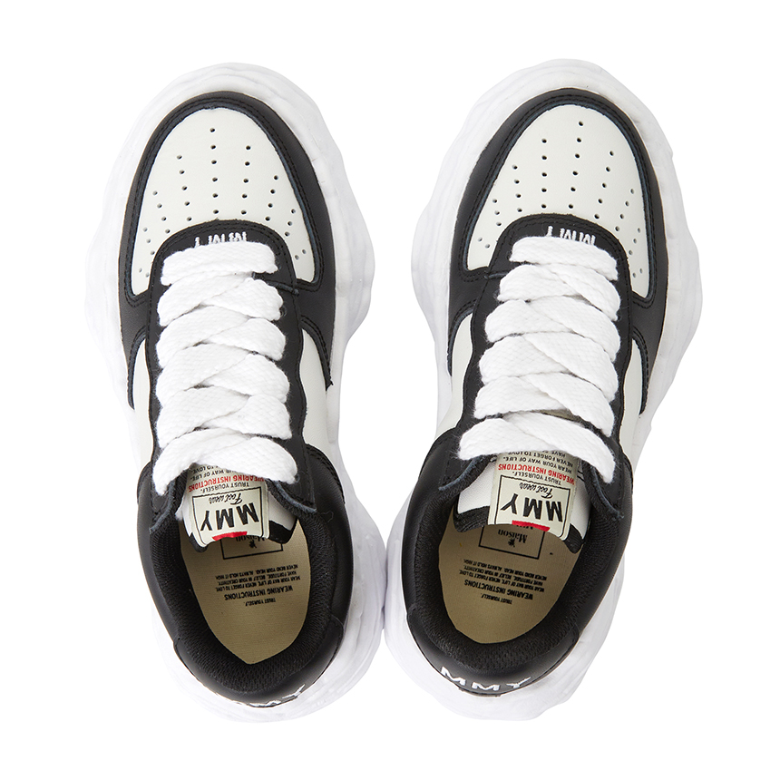 메종미하라야스히로(MAISON MIHARA YASUHIRO) 웨인 오리지널 솔 스니커즈 (남여공용) A08FW706 BLK WHT