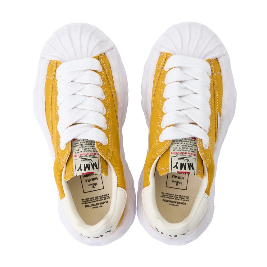 메종미하라야스히로(MAISON MIHARA YASUHIRO) 블래이키 오리지널 솔 스니커즈 (남여공용) A08FW735 YELLOW