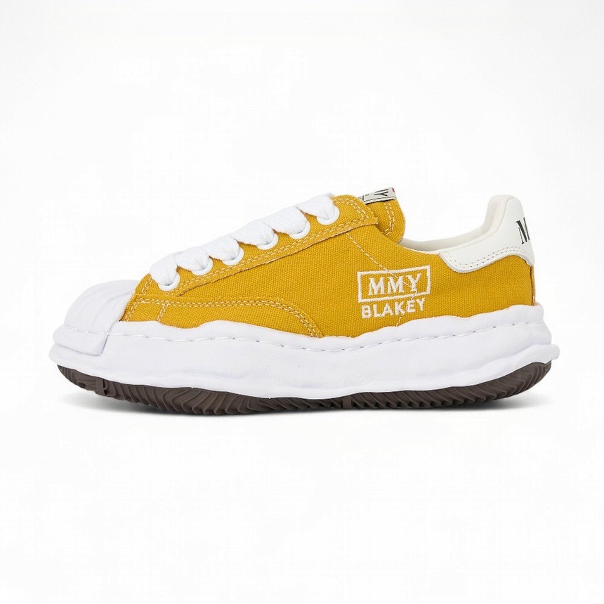 메종미하라야스히로(MAISON MIHARA YASUHIRO) 블래이키 오리지널 솔 스니커즈 (남여공용) A08FW735 YELLOW