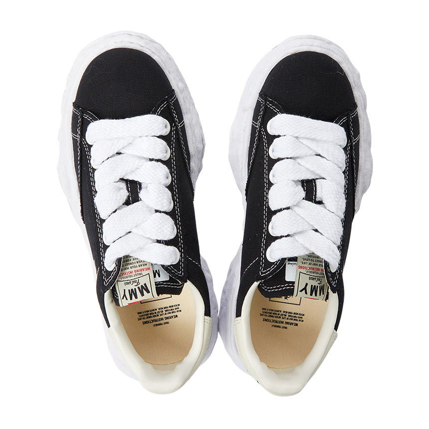 메종미하라야스히로(MAISON MIHARA YASUHIRO) 찰스 오리지널 솔 스니커즈 (남여공용) A12FW703 BLACK