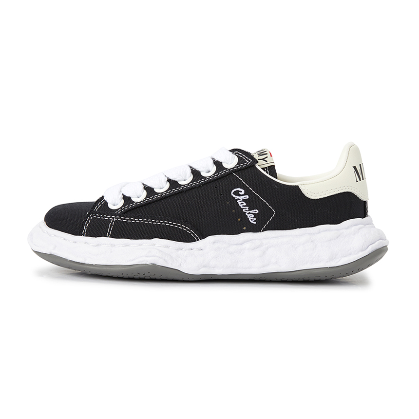 메종미하라야스히로(MAISON MIHARA YASUHIRO) 찰스 오리지널 솔 스니커즈 (남여공용) A12FW703 BLACK