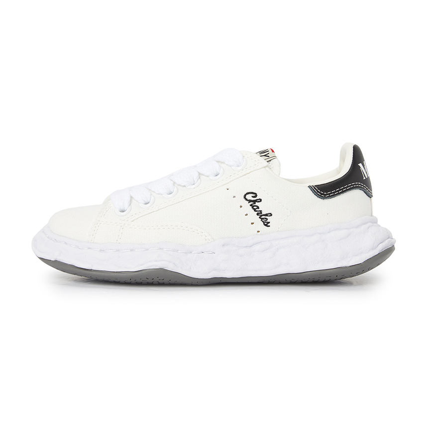 메종미하라야스히로(MAISON MIHARA YASUHIRO) 찰스 오리지널 솔 스니커즈 (남여공용) A12FW703 WHITE