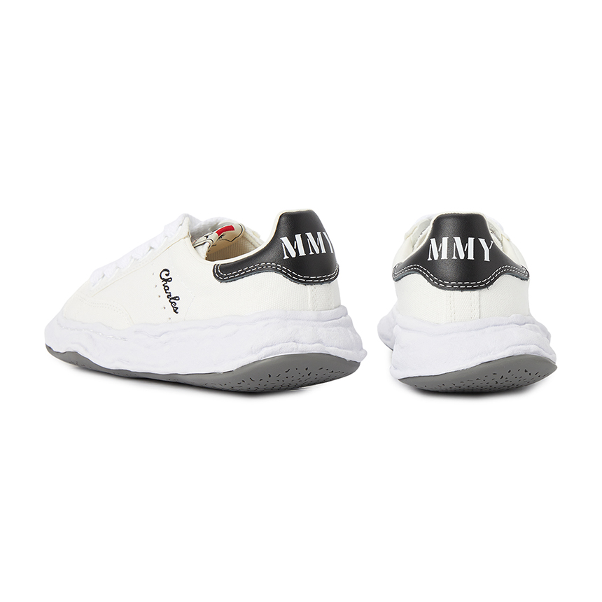 메종미하라야스히로(MAISON MIHARA YASUHIRO) 찰스 오리지널 솔 스니커즈 (남여공용) A12FW703 WHITE